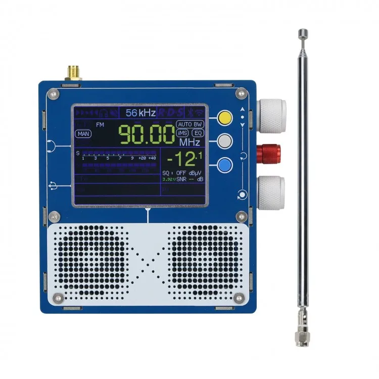 HamGeek TEF6686 Plus 3.2" Hardware 1.18 DSP Radio Full Band Radio with Dual Speaker
HamGeek TEF6686 Plus 3.2" Hardware 1.18 DSP Radio Full Band Radio with Dual Speaker