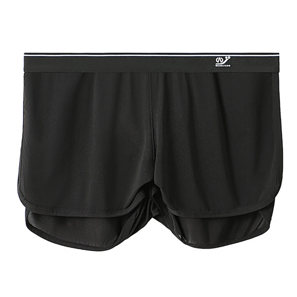 Mens Arrow Shorts Ice Silk U Pouch Boxer Briefs Ultra Thin Solid Low Waist Sleep Bottoms Summer Thin Active Shorts Underwear
Mens Arrow Shorts Ice Silk U Pouch Boxer Briefs Ultra Thin Solid Low Waist Sleep Bottoms Summer Thin Active Shorts Underwear