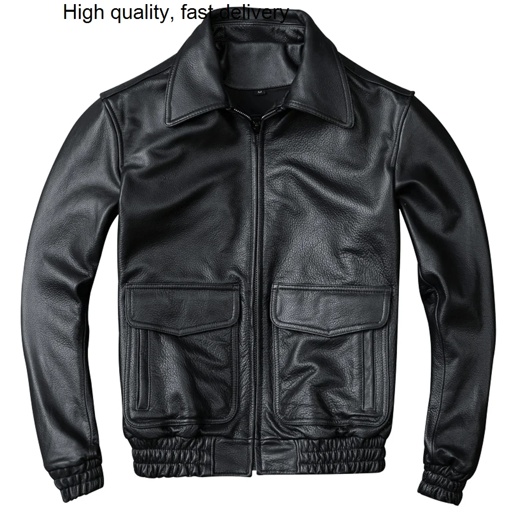 Brand In Stock Pilot Mans Real Leather Jacket Large Size Flight Bomber Mens Suit Leather Coats 6XL Plus Size Winter Streetwear
Brand In Stock Pilot Mans Real Leather Jacket Large Size Flight Bomber Mens Suit Leather Coats 6XL Plus Size Winter Streetwear