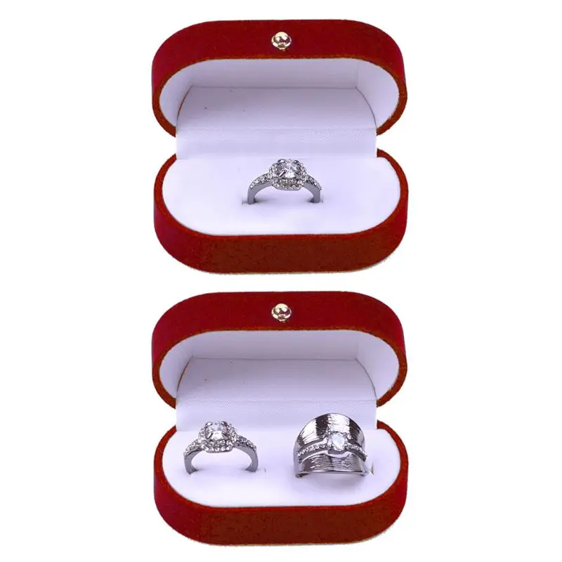 Valentines Day Gift Oval Shape Ring Box Proposal Wedding Ceremony Velvet for CASE for Ring Earring Jewelry
Valentines Day Gift Oval Shape Ring Box Proposal Wedding Ceremony Velvet for CASE for Ring Earring Jewelry