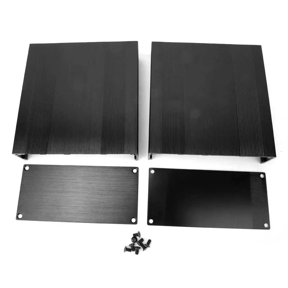 Split Type Aluminum Cooling Case Enclosure Electronic Box for Amplifier GPS (150mm) Aluminum Box
Split Type Aluminum Cooling Case Enclosure Electronic Box for Amplifier GPS (150mm) Aluminum Box