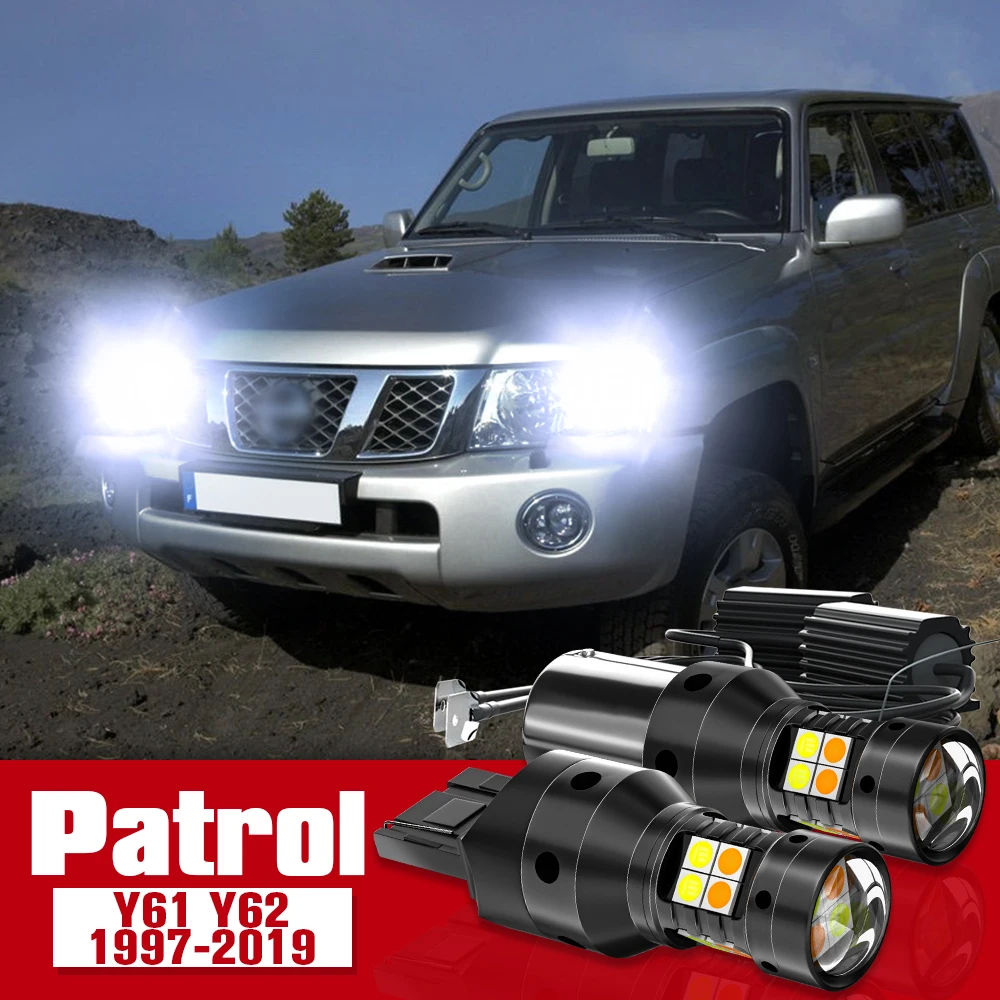 2x Dual Mode Turn Signal+Daytime Running Light Accessories LED DRL For Nissan Patrol Y61 Y62 1997-2019 2009 2010 2011 2012 2013
2x Dual Mode Turn Signal+Daytime Running Light Accessories LED DRL For Nissan Patrol Y61 Y62 1997-2019 2009 2010 2011 2012 2013