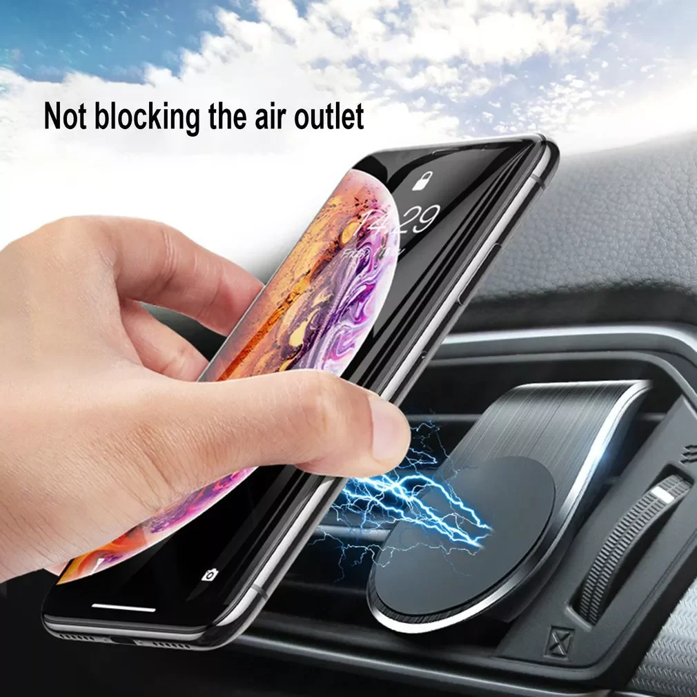 New Car Phone Holder Magnetic Mobile Phone Stand Air Vent Clip Mount Stand Support For Iphone 12 11 Pro Xiaomi Samsung HUAWEI
New Car Phone Holder Magnetic Mobile Phone Stand Air Vent Clip Mount Stand Support For Iphone 12 11 Pro Xiaomi Samsung HUAWEI