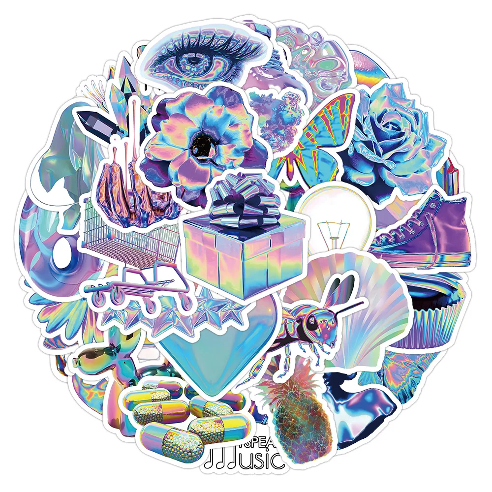 52pcs Laser Wind Series Graffiti Mobile Phone Case Refrigerator Suitcase Water Cup Computer Stationery Waterproof Sticker
52pcs Laser Wind Series Graffiti Mobile Phone Case Refrigerator Suitcase Water Cup Computer Stationery Waterproof Sticker