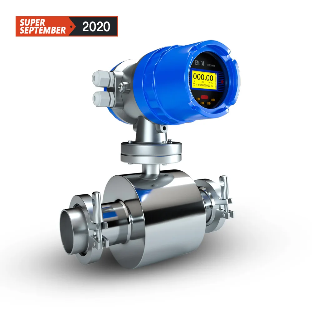 rs485 food grade wine alcohol water flowmeter sanitary 2 1.5 inch digital electromagnetic 1" milk flow meter
rs485 food grade wine alcohol water flowmeter sanitary 2 1.5 inch digital electromagnetic 1" milk flow meter