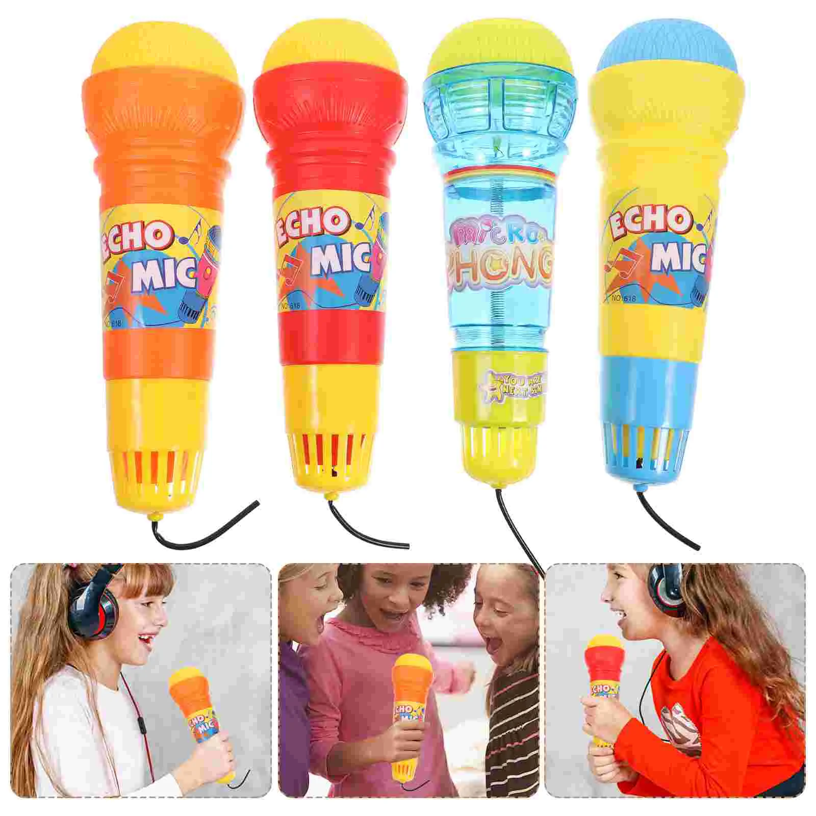 4pcs Microphone Performance Prop Microphone For Kids Pretend Play Microphone Simulated Microphone Echo Microphones
4pcs Microphone Performance Prop Microphone For Kids Pretend Play Microphone Simulated Microphone Echo Microphones