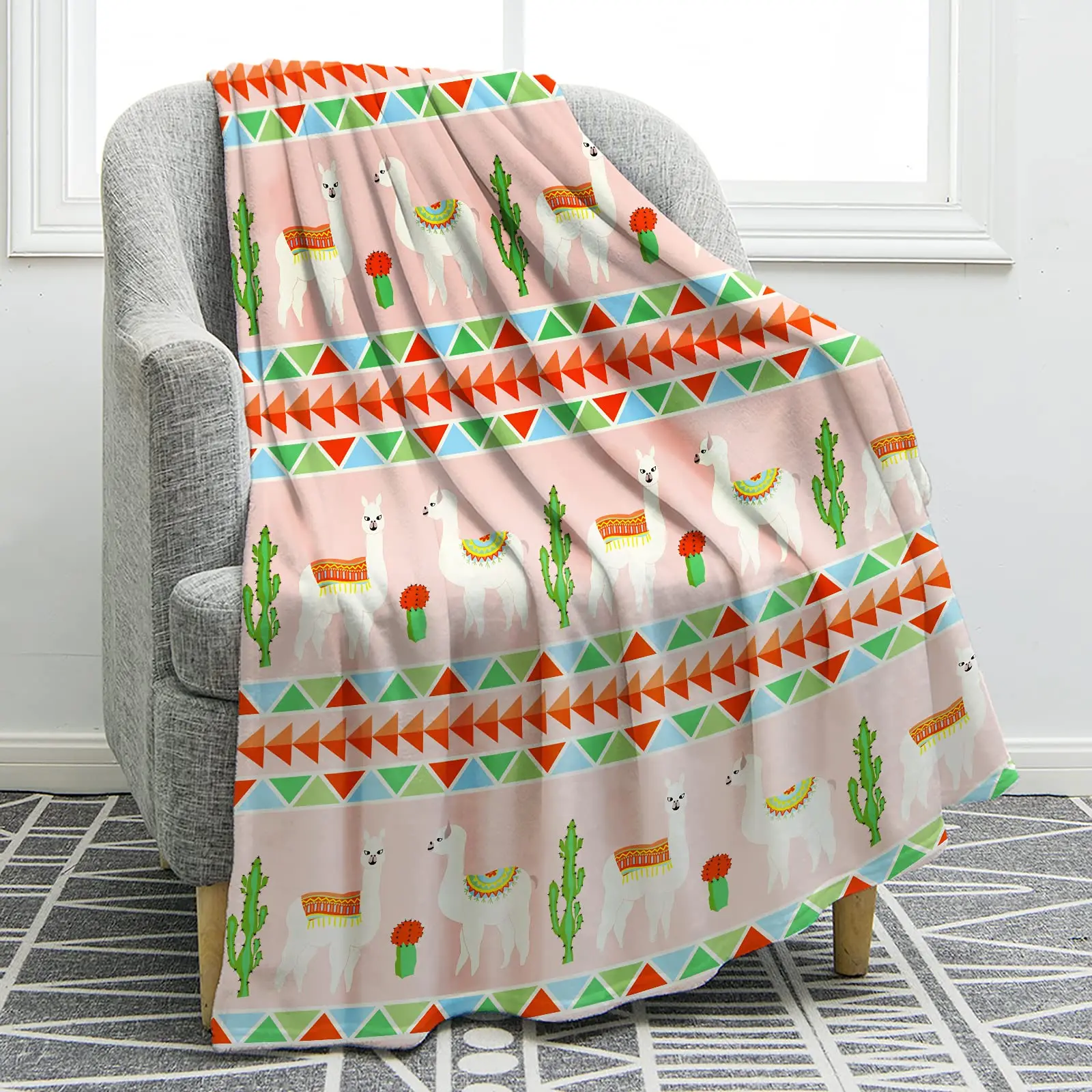 Cute Cartoon Alpaca Llama Blanket Soft Warm Print for Teens Adult Office Bed Sofa Camping Birthday Gifts Blankets Throw Blanket
Cute Cartoon Alpaca Llama Blanket Soft Warm Print for Teens Adult Office Bed Sofa Camping Birthday Gifts Blankets Throw Blanket
