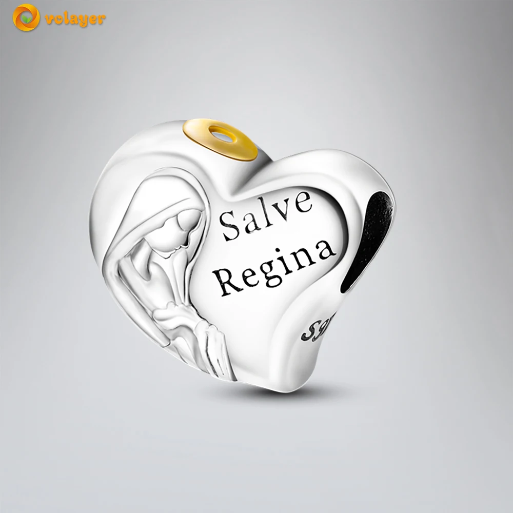 Volayer 925 Sterling Silver Bead Salve Regina Charm fit Original Pandora Bracelets for Women Jewelry Free Shipping
Volayer 925 Sterling Silver Bead Salve Regina Charm fit Original Pandora Bracelets for Women Jewelry Free Shipping