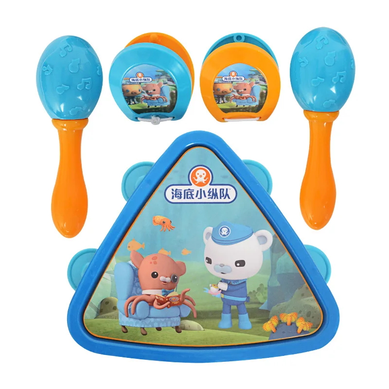 Octonauts Baby Musical Percussion Instrument Sand Hammer Clapper Handle Set Early Educational Learning Toys Sounding Kids Gifts
Octonauts Baby Musical Percussion Instrument Sand Hammer Clapper Handle Set Early Educational Learning Toys Sounding Kids Gifts