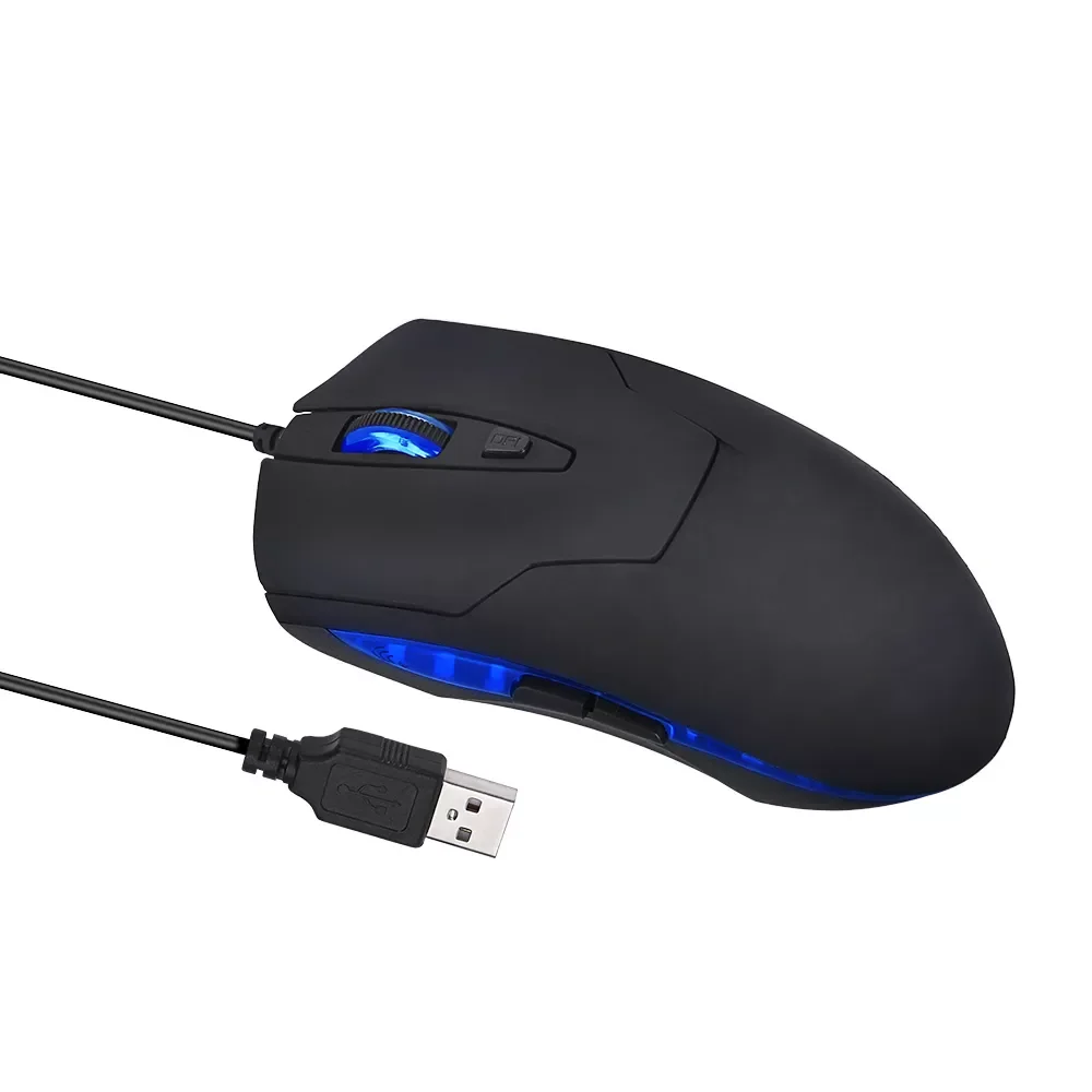 Mouse Raton LED Professional Cobra Optical 1600 DPI USB Wired Gaming Game Mouse For PC Laptop Black Computer Rechargeable 18Aug2 
Mouse Raton LED Professional Cobra Optical 1600 DPI USB Wired Gaming Game Mouse For PC Laptop Black Computer Rechargeable 18Aug2