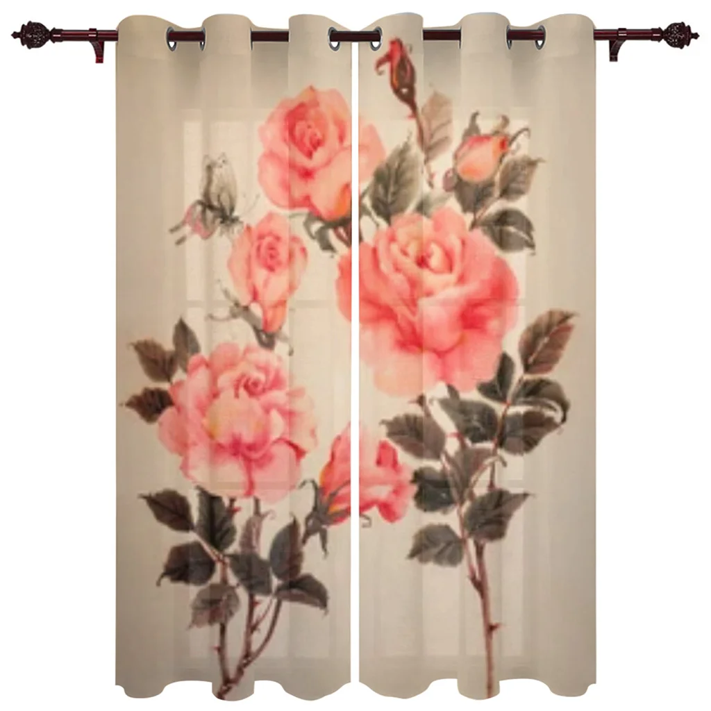 Retro Floral Tile Pattern Windows Curtains Living Room Bedroom Kitchen Curtains For Children Drapes
Retro Floral Tile Pattern Windows Curtains Living Room Bedroom Kitchen Curtains For Children Drapes