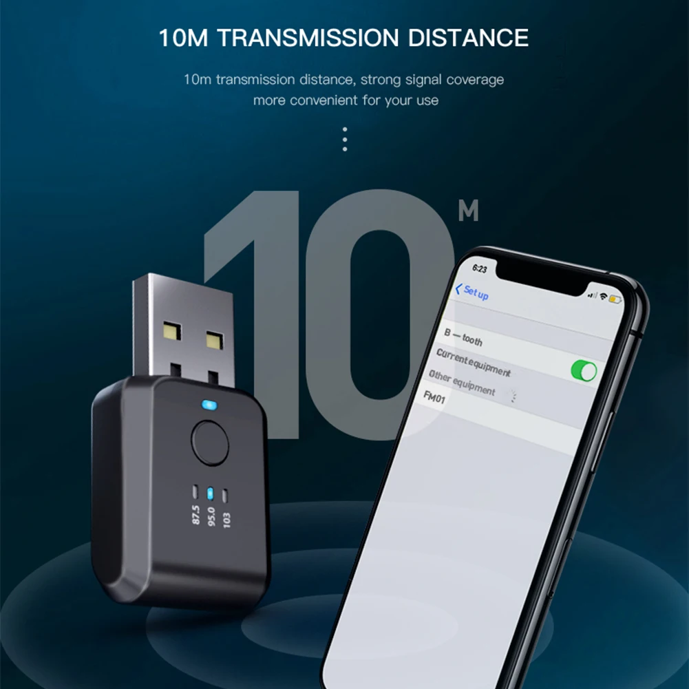 Portable Car 5.1 FM01 Transmitter Receiver Bluetooth Handsfree Call USB Power Car Kit Auto Wireless Audio For Car Fm Radio Kit
Portable Car 5.1 FM01 Transmitter Receiver Bluetooth Handsfree Call USB Power Car Kit Auto Wireless Audio For Car Fm Radio Kit