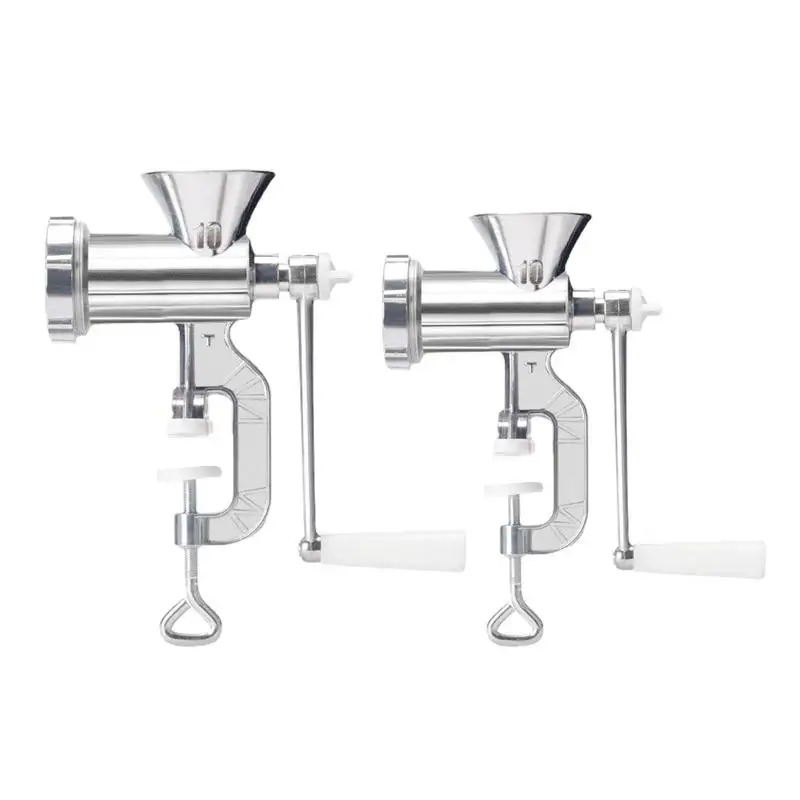 Meat Grinders Heavy Duty Sausage Maker Food Grinder Hand Manual Meat Mincer Non-Slip, Detachable Design For All Meats kitchen
Meat Grinders Heavy Duty Sausage Maker Food Grinder Hand Manual Meat Mincer Non-Slip, Detachable Design For All Meats kitchen