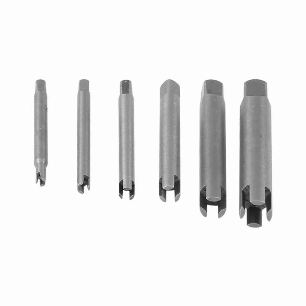 6 Pcs Screw Tap Extractor Remove Stripped Damaged Screw Tap Extractor Broken Head Screw Removal Tool Hand Tool
6 Pcs Screw Tap Extractor Remove Stripped Damaged Screw Tap Extractor Broken Head Screw Removal Tool Hand Tool