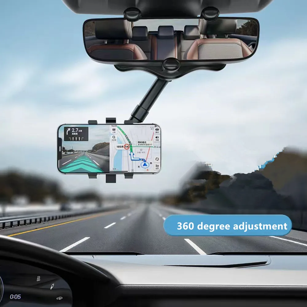 360 Rotating Car Rearview Mirror Phone Holder Mount Phone GPS Holder Universal Telescopic Car Phone Holder Stand Support Bracket
360 Rotating Car Rearview Mirror Phone Holder Mount Phone GPS Holder Universal Telescopic Car Phone Holder Stand Support Bracket