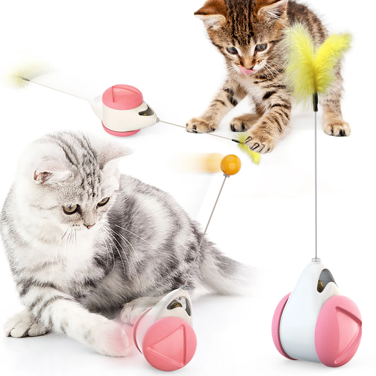 Funny Cat Toy Tumbler Swing Toys for Cats Funny Stick Cat Chasing Toy With Catnip Interactive Cat Feather Toy Pet Supplies
Funny Cat Toy Tumbler Swing Toys for Cats Funny Stick Cat Chasing Toy With Catnip Interactive Cat Feather Toy Pet Supplies