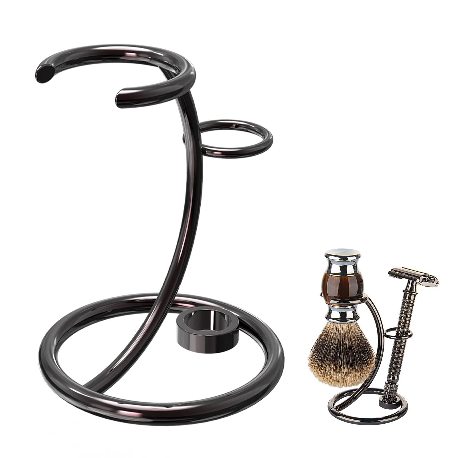 Linkidea Shaving Brush Stand, Stainless Steel Safety Razor Holder Compatible with Manual Razor for Shower Room, Bathroom
Linkidea Shaving Brush Stand, Stainless Steel Safety Razor Holder Compatible with Manual Razor for Shower Room, Bathroom