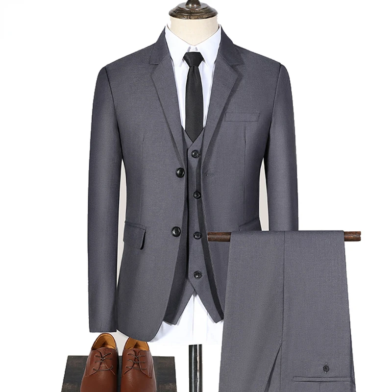 High Quality Men Suits Blazer 3 Pieces Elegant 2 Sets Luxury Wedding Business Vest Pants Coats 2023 Formal Jackets Free Shipping
High Quality Men Suits Blazer 3 Pieces Elegant 2 Sets Luxury Wedding Business Vest Pants Coats 2023 Formal Jackets Free Shipping