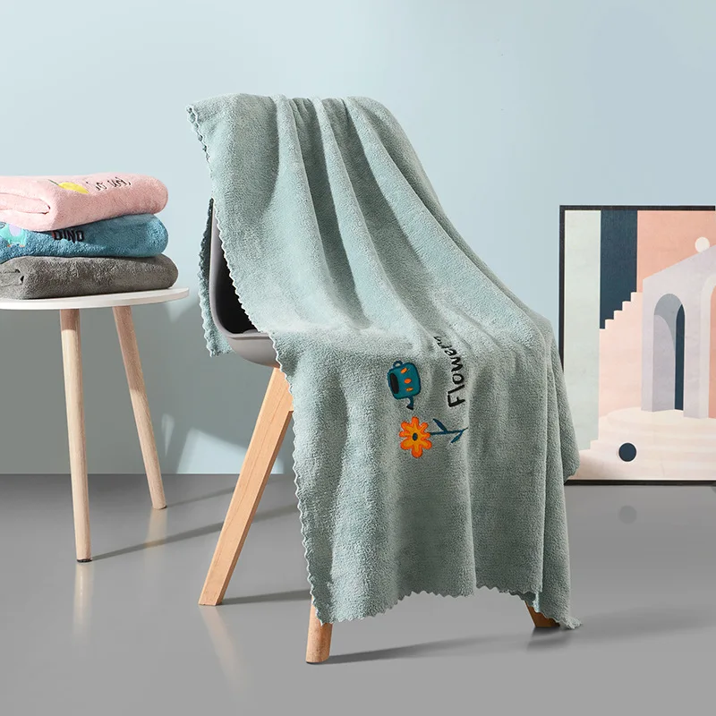 High Quality Coral Fleece Bath Towel Absorbent Adult Bath Towel Cartoon Pattern Soft Bath Towel Shower Towel Bathroom Supplies
High Quality Coral Fleece Bath Towel Absorbent Adult Bath Towel Cartoon Pattern Soft Bath Towel Shower Towel Bathroom Supplies