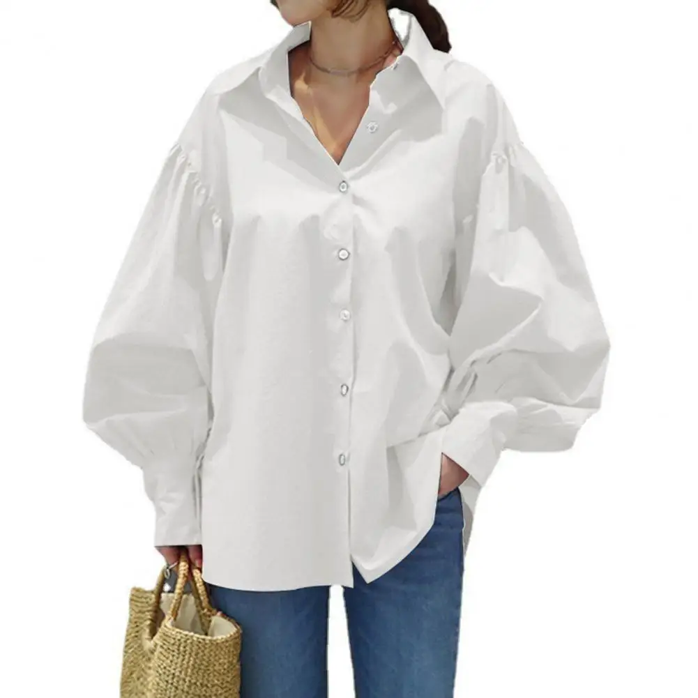 blusas mujer de moda 2022 Turn-down Collar Single Breasted Anti-pilling Women Shirt Lantern Sleeve Fashion Shirt Blouse Female
blusas mujer de moda 2022 Turn-down Collar Single Breasted Anti-pilling Women Shirt Lantern Sleeve Fashion Shirt Blouse Female