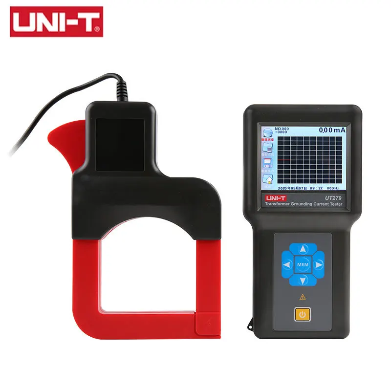 UNI-T Industrial Transformer Core Ground Current Tester Transformer Reactor Current Clamp UT279
UNI-T Industrial Transformer Core Ground Current Tester Transformer Reactor Current Clamp UT279