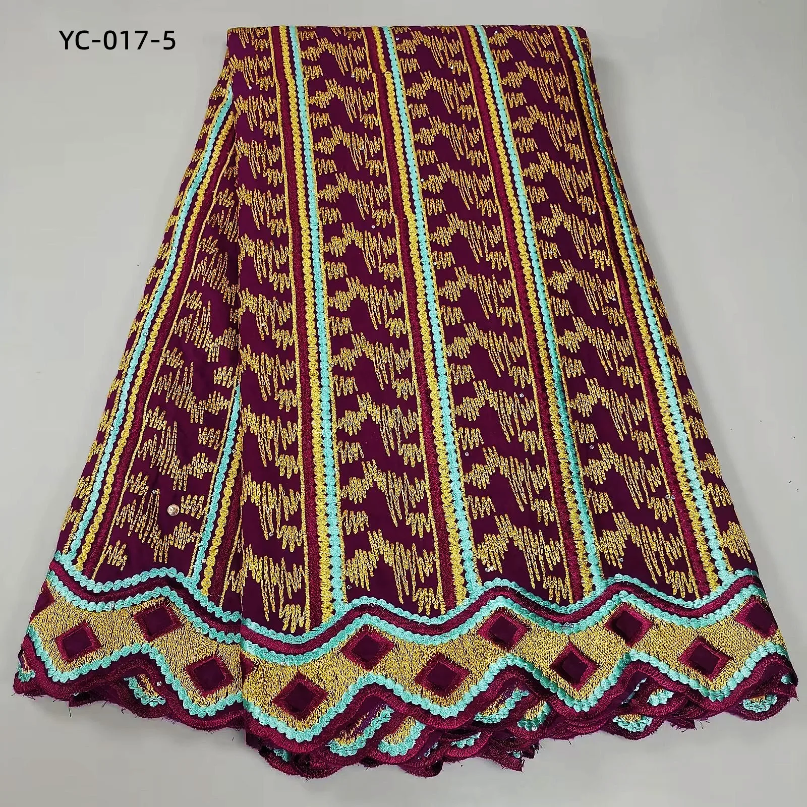 100% Cotton African Lace Fabric Dresses For Women Dubai Beaded Fabrics 2022 High Quality Embroidered Cotton Austria 
100% Cotton African Lace Fabric Dresses For Women Dubai Beaded Fabrics 2022 High Quality Embroidered Cotton Austria