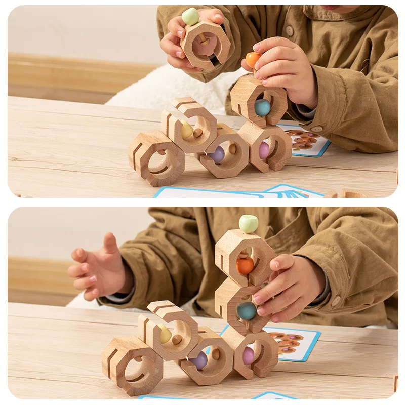 Children's Wooden Creative Puzzle Logic Thinking Blocks String Busy Blocks Newborn Photography Props Baby Growth Keepsakes
Children's Wooden Creative Puzzle Logic Thinking Blocks String Busy Blocks Newborn Photography Props Baby Growth Keepsakes