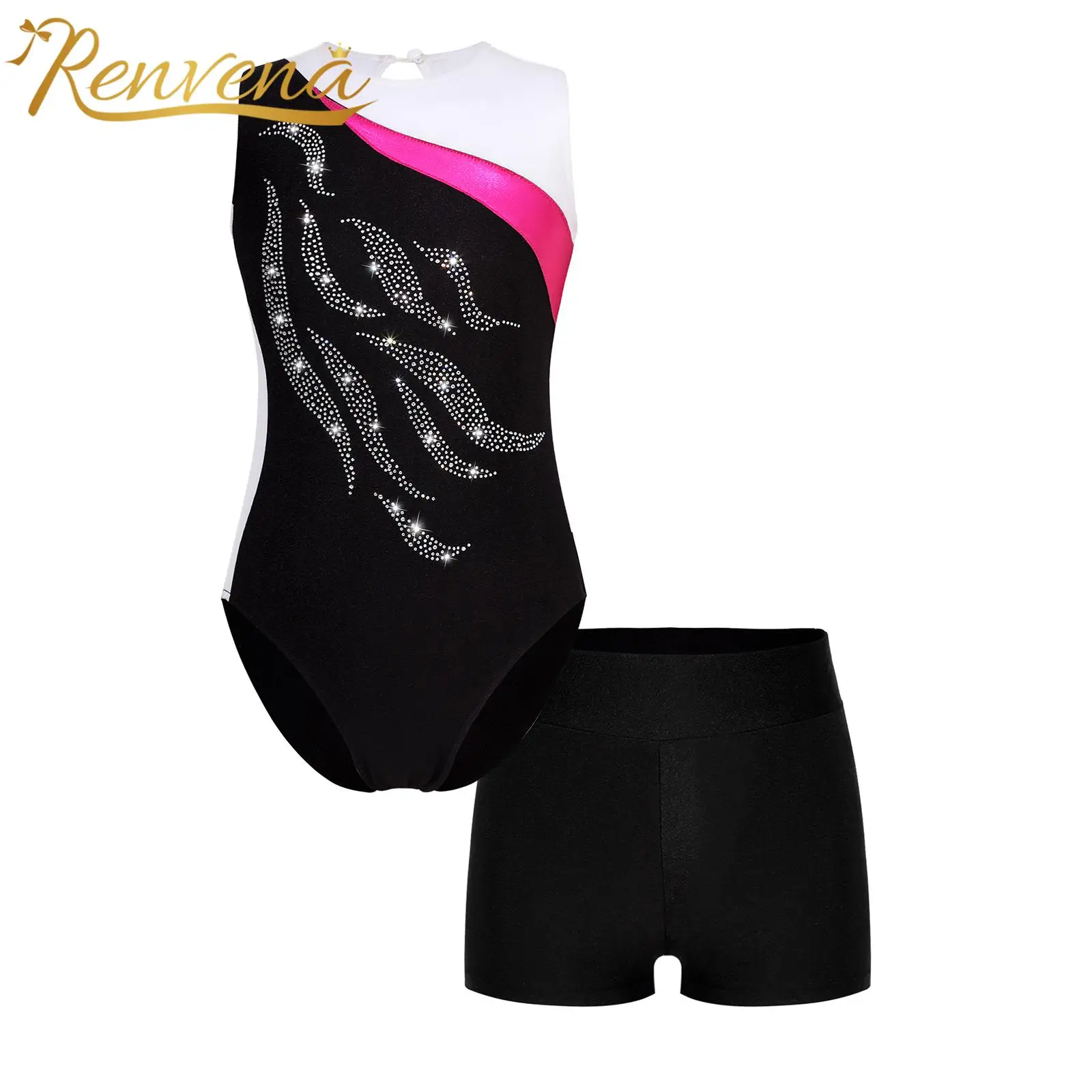 Детская блестящая фотогимнастика, танцевальная одежда из двух предметов, Детские Балетные танцевальные костюмы, комплекты сценической одежды
Детская блестящая фотогимнастика, танцевальная одежда из двух предметов, Детские Балетные танцевальные костюмы, комплекты сценической одежды