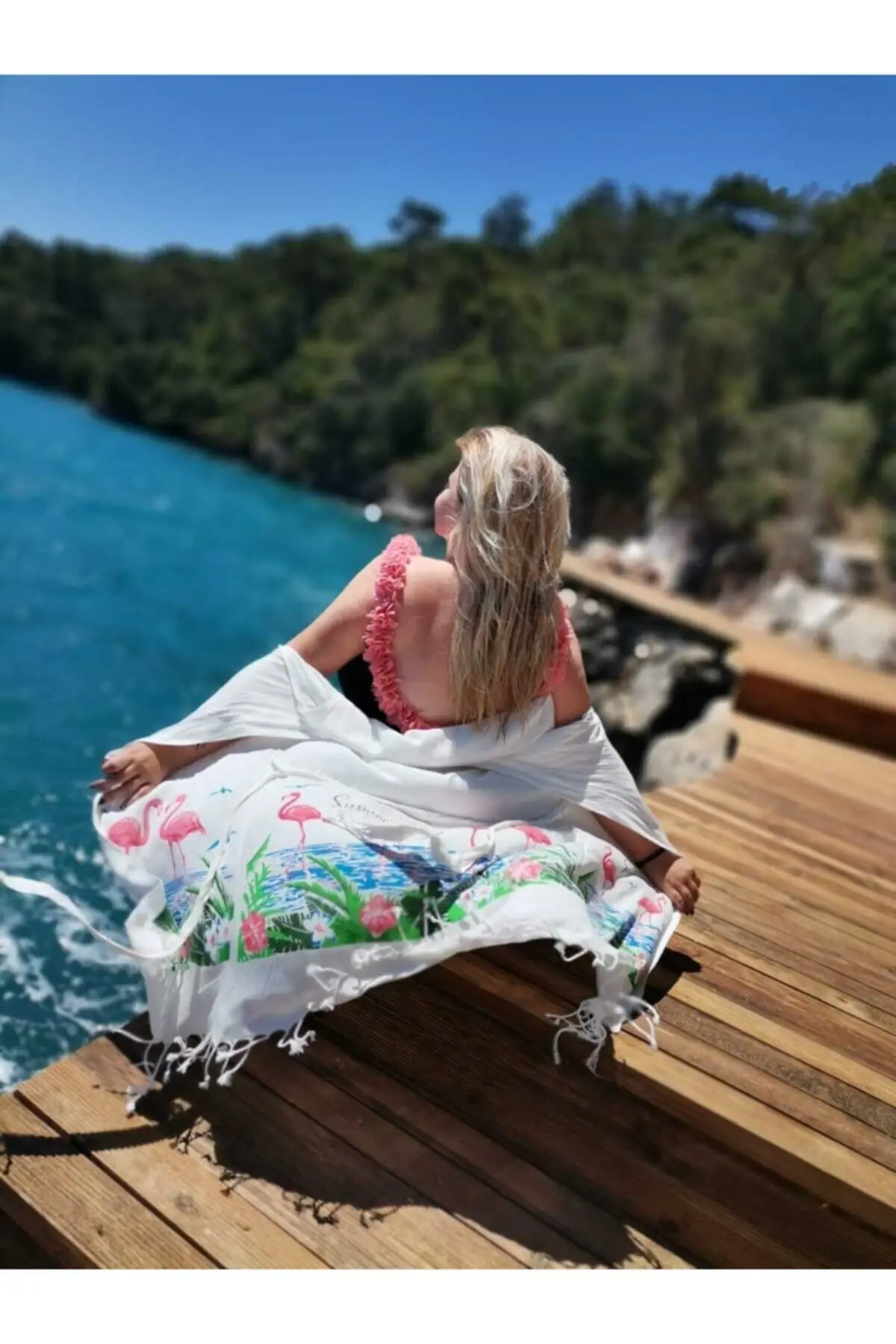 Women's Pareo Beach Flamingo Printed logo Dress Suit Kimona Swimwear Cover Up Dress Sexy Tunic Suit Beachwear
Women's Pareo Beach Flamingo Printed logo Dress Suit Kimona Swimwear Cover Up Dress Sexy Tunic Suit Beachwear