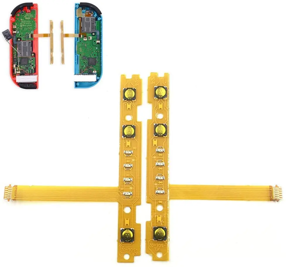 1PC Left Right Joy-Con Replacement Parts ZL ZR L SL SR Button Key Ribbon Flex Cable For Nintend Switch NS JoyCon Controlle
1PC Left Right Joy-Con Replacement Parts ZL ZR L SL SR Button Key Ribbon Flex Cable For Nintend Switch NS JoyCon Controlle