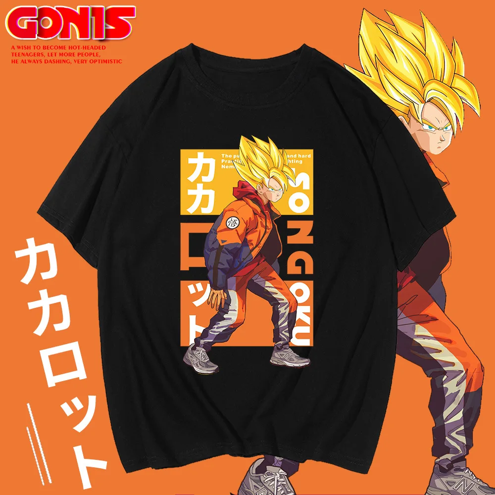 Dragon Ball Short-sleeved T-shirt Anime Joint Monkey King Loose Japanese Anime Short-sleeved T-shirt Clothing Women
Dragon Ball Short-sleeved T-shirt Anime Joint Monkey King Loose Japanese Anime Short-sleeved T-shirt Clothing Women