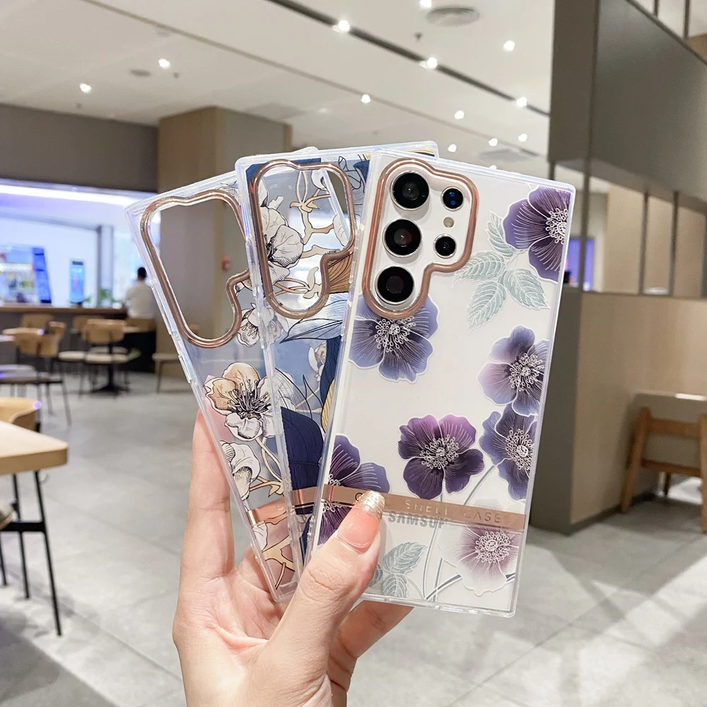 Case For Samsung Galaxy S23 S21 FE S22 Note 20 Ultra S20 Plus A14 A54 A34 Colorful Flower Pattern Transparent Hard Cover
Case For Samsung Galaxy S23 S21 FE S22 Note 20 Ultra S20 Plus A14 A54 A34 Colorful Flower Pattern Transparent Hard Cover