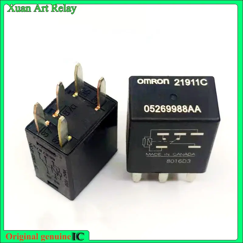 1-5 шт./лот 100% оригинальное реле: 21911C 05269988AA 5-контактное реле компрессора вентилятора
1-5 шт./лот 100% оригинальное реле: 21911C 05269988AA 5-контактное реле компрессора вентилятора