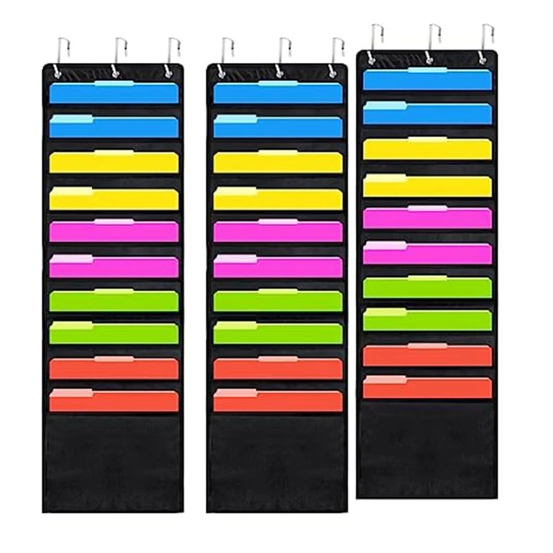 3Pcs Scrapbook Paper Hanging Paper Storage Bags 12 X 12 Inch With Door Hooks For Scrapbooking, Cardstock
3Pcs Scrapbook Paper Hanging Paper Storage Bags 12 X 12 Inch With Door Hooks For Scrapbooking, Cardstock