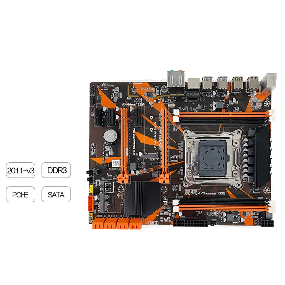 Материнская плата X99 DDR3 Lga 2011-V3 стандартная поддержка Intel Xeon материнская плата с WIFI/2669V 3 для майнинга Btc
Материнская плата X99 DDR3 Lga 2011-V3 стандартная поддержка Intel Xeon материнская плата с WIFI/2669V 3 для майнинга Btc