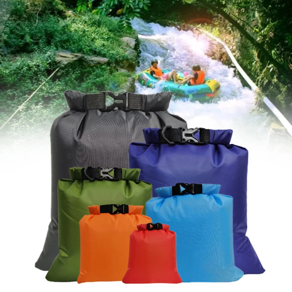 6pcs Waterproof Dry Bag Set Floating Sailing Canoing Boating Bags Outdoor Beach Swimming Camping Rafting Storage Bags
6pcs Waterproof Dry Bag Set Floating Sailing Canoing Boating Bags Outdoor Beach Swimming Camping Rafting Storage Bags