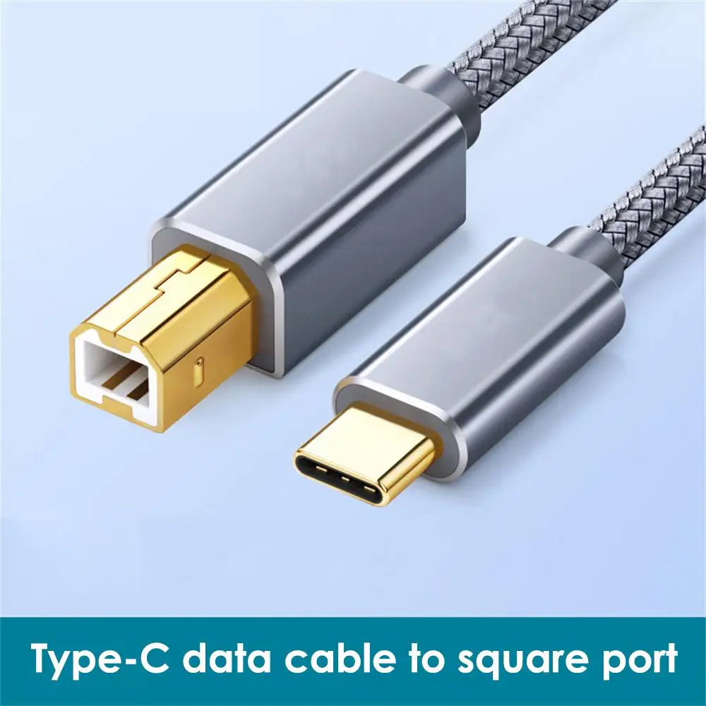 3m USB C To USB B Printer Cable Type-c Male To USB 2.0 Female Cord 480Mbps Data Transfer Data Cables For Yamaha Digital Piano
3m USB C To USB B Printer Cable Type-c Male To USB 2.0 Female Cord 480Mbps Data Transfer Data Cables For Yamaha Digital Piano