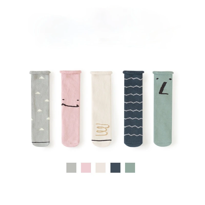 3 Pairs/lot Children's Socks Fall Winter Warm Thicken Plus Velvet Baby Terry Socks Long Tube Heelless Loose Mouth Newborn Socks
3 Pairs/lot Children's Socks Fall Winter Warm Thicken Plus Velvet Baby Terry Socks Long Tube Heelless Loose Mouth Newborn Socks