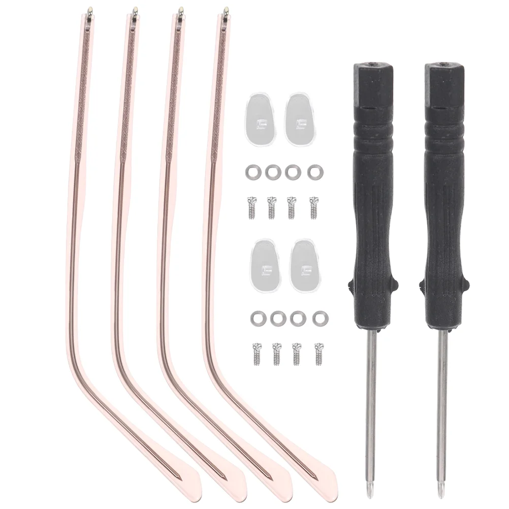 2 Sets of Metal Glasses Arm Legs Replacement Eyeglasses Temple Arms Eyeglasses Accessories
2 Sets of Metal Glasses Arm Legs Replacement Eyeglasses Temple Arms Eyeglasses Accessories