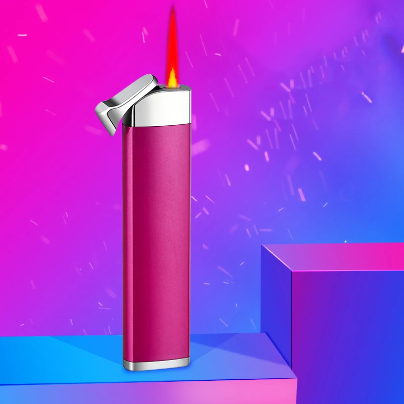 Mini Pocket Ladies Torch Lighter Windproof Red Jet Flame Gas Butane Cigarette Cigar Lighters Smoking Accessories Gift for Women
Mini Pocket Ladies Torch Lighter Windproof Red Jet Flame Gas Butane Cigarette Cigar Lighters Smoking Accessories Gift for Women