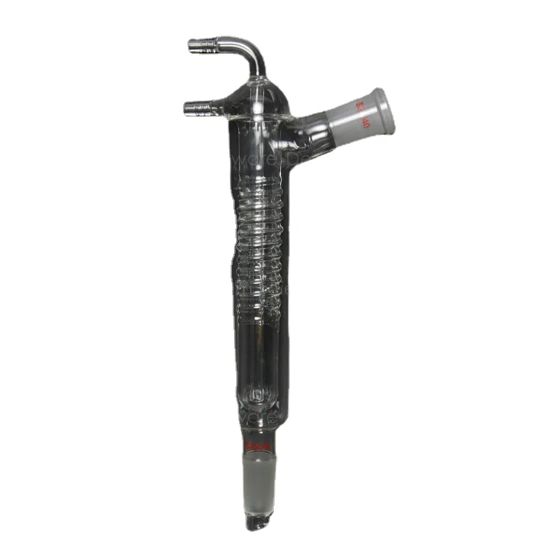 Лабораторный высокоэффективный конденсатор рефлюкс 200 мм, 24/40 дюйма
Лабораторный высокоэффективный конденсатор рефлюкс 200 мм, 24/40 дюйма