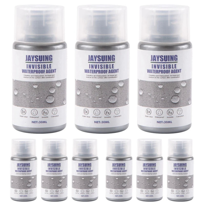 JAYSUING 9PC Sealant Coating Liquid Waterproof Strong Adhesion Leak Water Leak Repair Sealant Plug
JAYSUING 9PC Sealant Coating Liquid Waterproof Strong Adhesion Leak Water Leak Repair Sealant Plug
