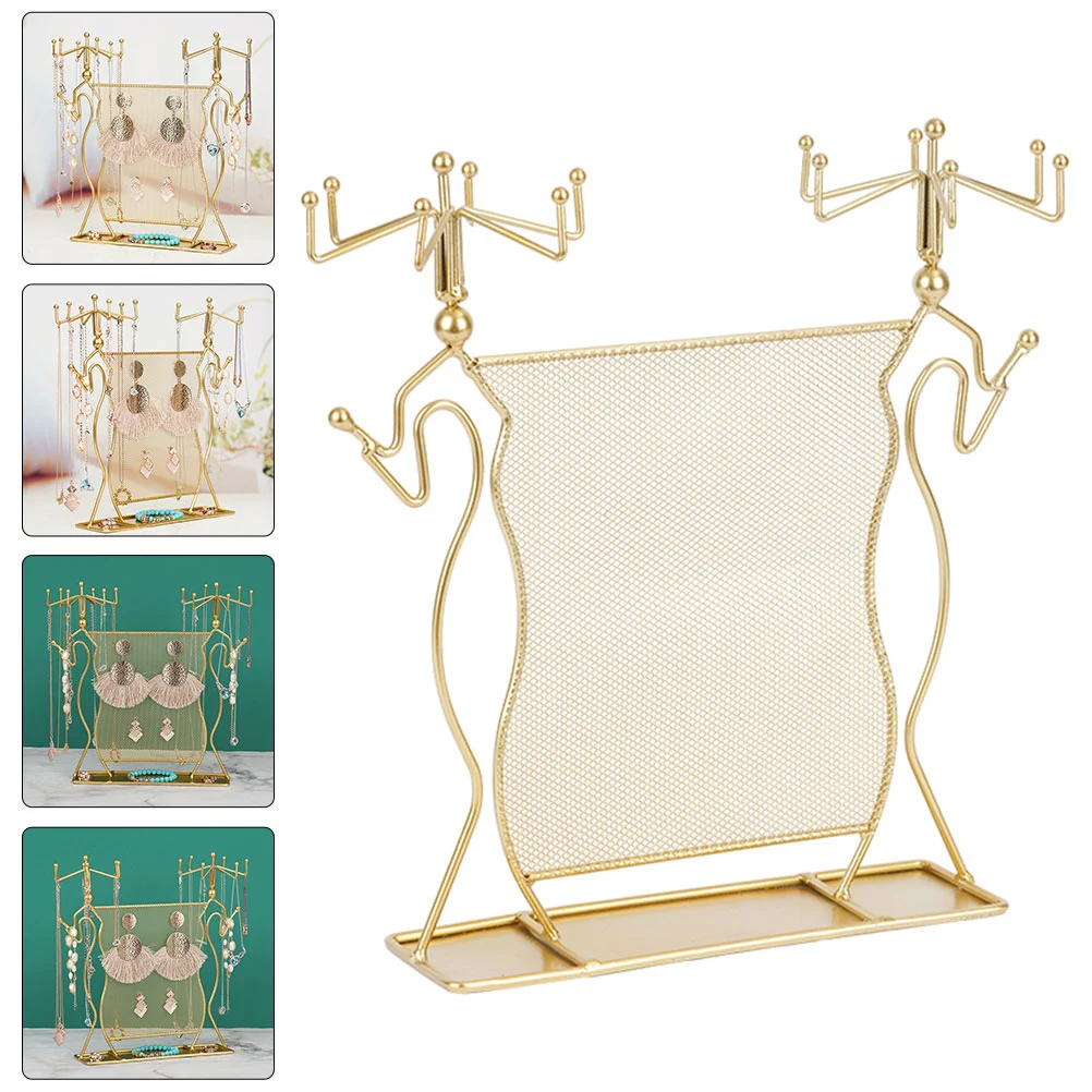Earrings Display Rack Novel Design Earring Holder Necklace Rack Jewelry Holder
Earrings Display Rack Novel Design Earring Holder Necklace Rack Jewelry Holder