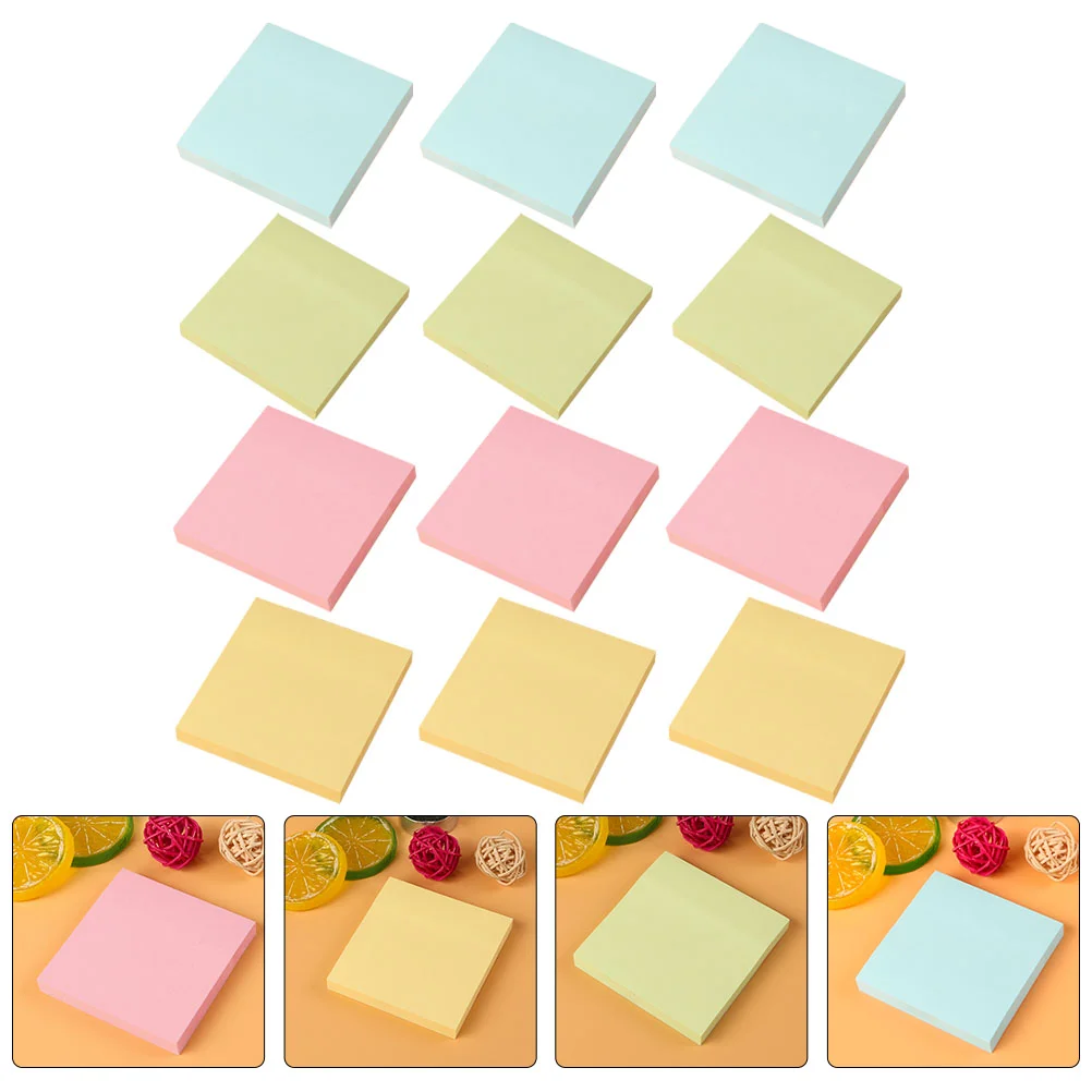 12 Books of Multi-function Note Pads Adorable Memo Pads Portable Note Notepads
12 Books of Multi-function Note Pads Adorable Memo Pads Portable Note Notepads