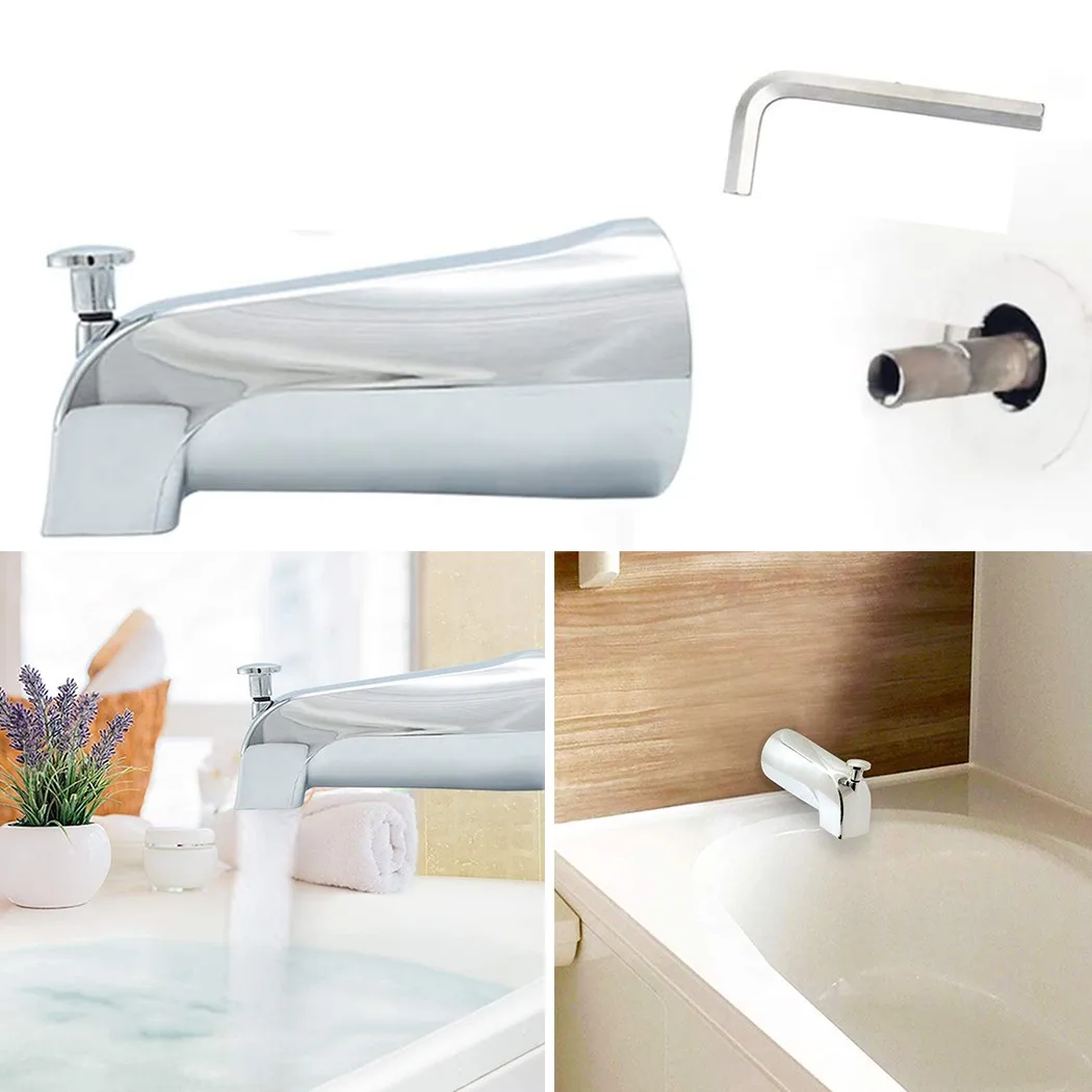 Chrome Spout Diverter Spout Diverter Diverter Easy To Install Save Water Universal Zinc Alloy For Bath Tub Shower
Chrome Spout Diverter Spout Diverter Diverter Easy To Install Save Water Universal Zinc Alloy For Bath Tub Shower