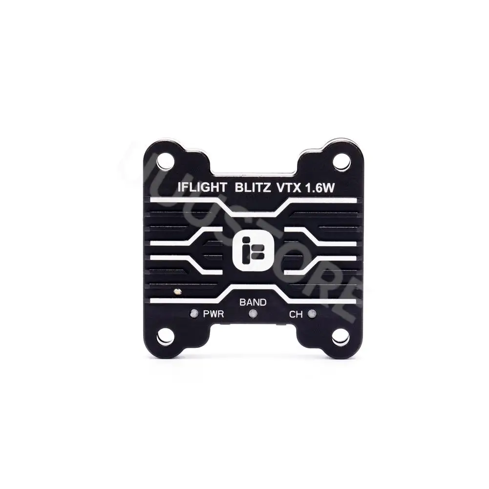 iFlight BLITZ 1.6W VTX PIT/25mW/400mW/800mW/1600mW Adjustable with MMCX connector for FPV Long Range Racing Drone RC Model
iFlight BLITZ 1.6W VTX PIT/25mW/400mW/800mW/1600mW Adjustable with MMCX connector for FPV Long Range Racing Drone RC Model