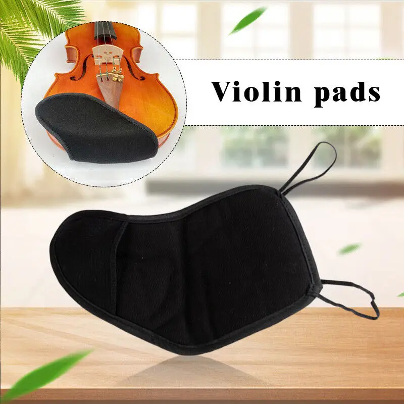 Violin Chinrest Soft Pad Chin Rest Cotton Comforter 1/10 to 4/4 L-Shape Professional Violin Shoulder Protector Violin Accessorie
Violin Chinrest Soft Pad Chin Rest Cotton Comforter 1/10 to 4/4 L-Shape Professional Violin Shoulder Protector Violin Accessorie