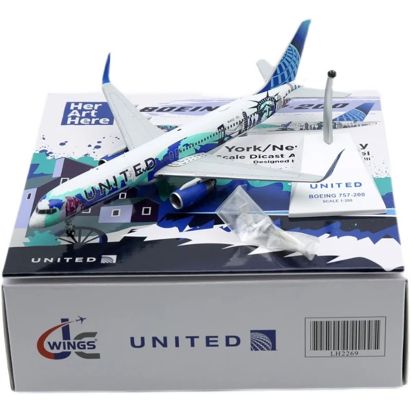 Модель в масштабе 1:200, авиакомпании United Airlines, Боинг, модель N14102, украшение самолета DiecastAlloy, демонстрация, коллекционная Подарочная игрушка
Модель в масштабе 1:200, авиакомпании United Airlines, Боинг, модель N14102, украшение самолета DiecastAlloy, демонстрация, коллекционная Подарочная игрушка