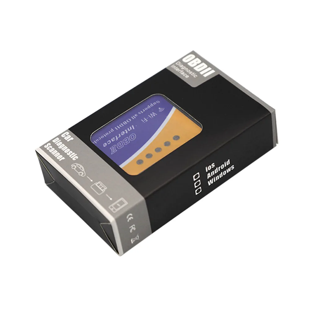 WiFi OBD2 Scanner Adapter Car Diagnostic Code Reader Wireless Scan Tool For IOS Android Windows For 1996 And Newer 12V Vehicles
WiFi OBD2 Scanner Adapter Car Diagnostic Code Reader Wireless Scan Tool For IOS Android Windows For 1996 And Newer 12V Vehicles