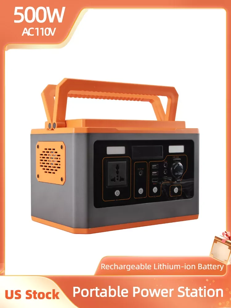 NEW2023 LED Light 110V 500W Portable Power Station Li-ion Battery Solar Generator Outdoor Energy Storage Power Bank for Camping
NEW2023 LED Light 110V 500W Portable Power Station Li-ion Battery Solar Generator Outdoor Energy Storage Power Bank for Camping